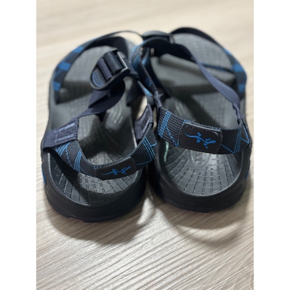 Chaco Z1 Classic‎ Mens Sandals Navy Blue Geometric Strappy Sport Shoes Size 13 main image 5